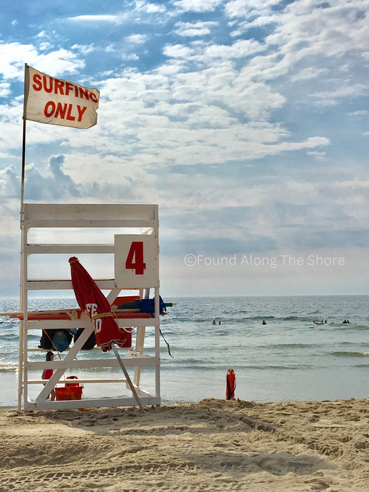 " Surfing Only " Print