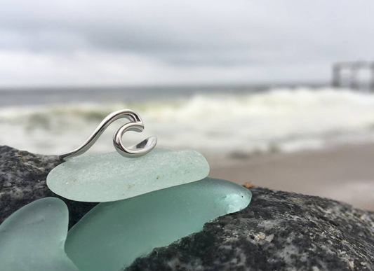 Sterling Silver Wave Ring